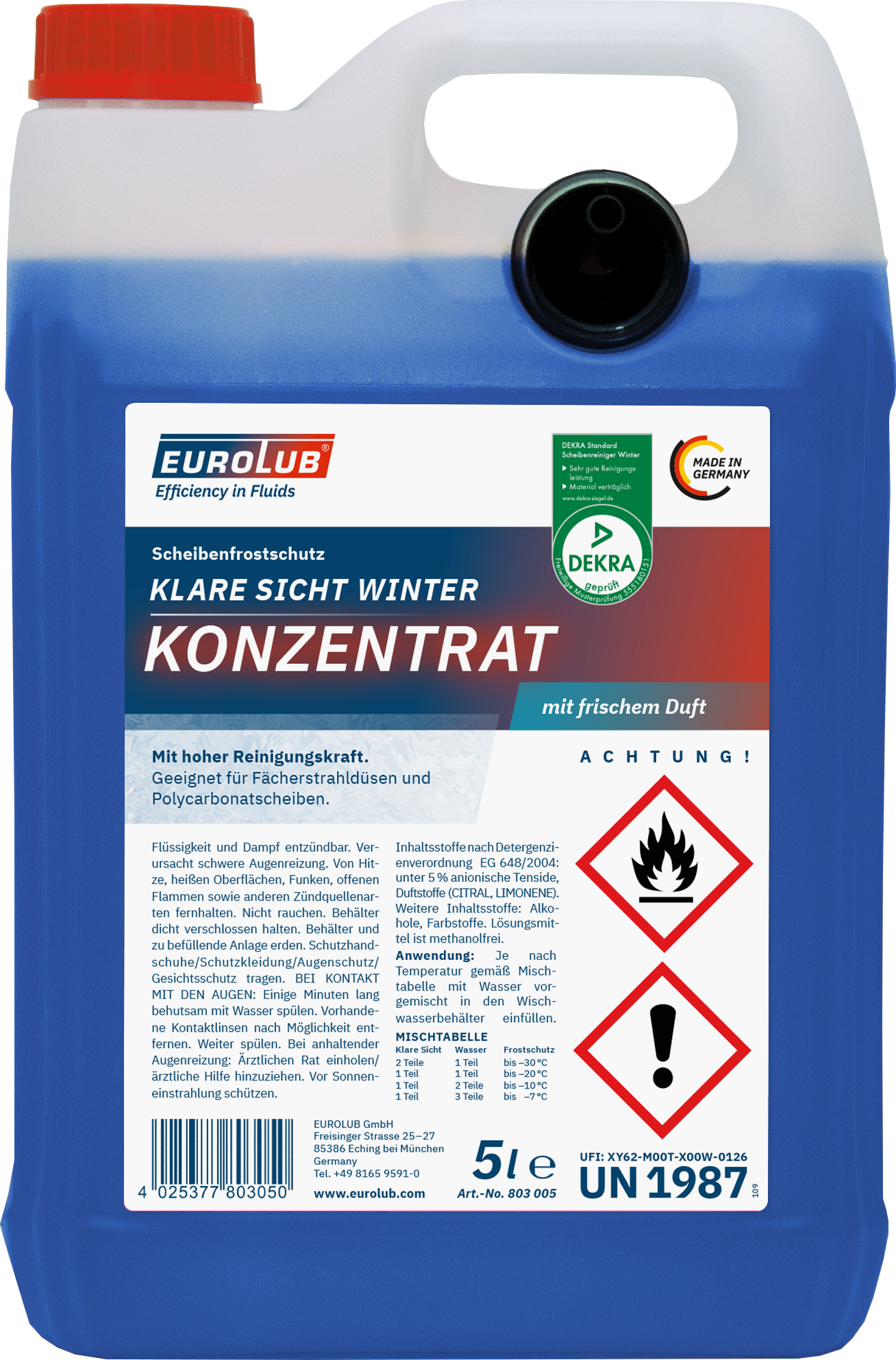 KLARE SICHT WINTER KONZENTRAT 5 L